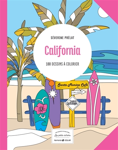 California : 100 dessins à colorier | Prélat, Séverine
