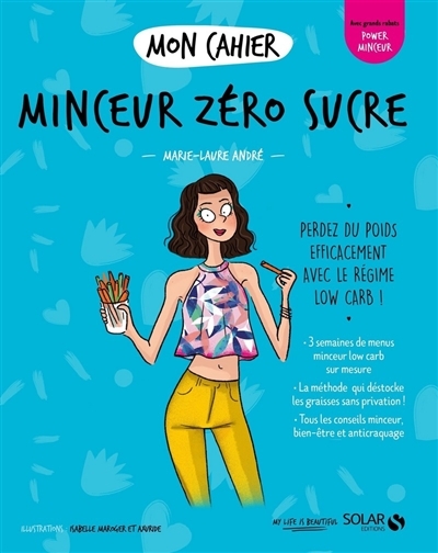 Mon cahier minceur zéro sucre | André, Marie-Laure