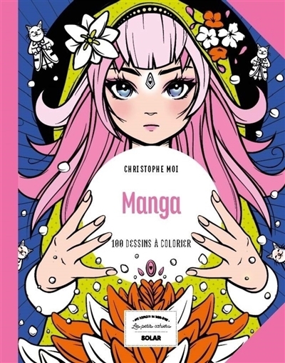 Manga : 100 dessins à colorier | Moi, Christophe (Auteur)