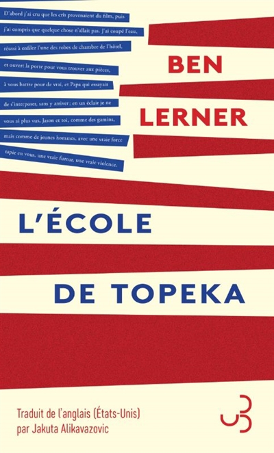 École de Topeka (L') | Lerner, Ben