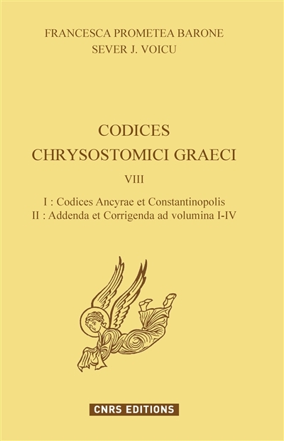 Codices Chrysostomici graeci | Barone, Francesca Prometea