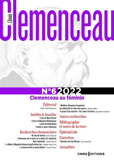 L'année Clemenceau, n°6. Clemenceau au féminin | 