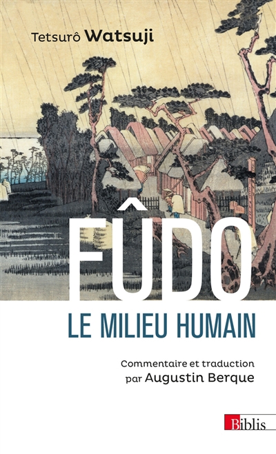 Fûdo, le milieu humain | Watsuji, Tetsuro
