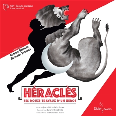 Héraclès : les douze travaux d'un héros (avec CD) | Coblence, Jean-Michel