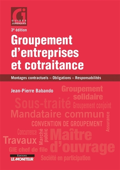 Cotraitance et groupements d'entreprises | Babando, Jean-Pierre