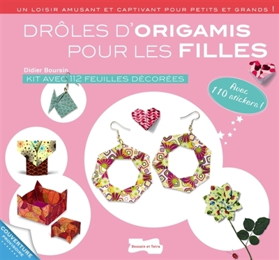 Drôles d'origamis pour les filles | Boursin, Didier