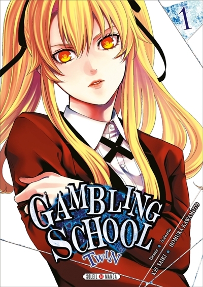 Gambling school twin T.01 | Kawamoto, Homura
