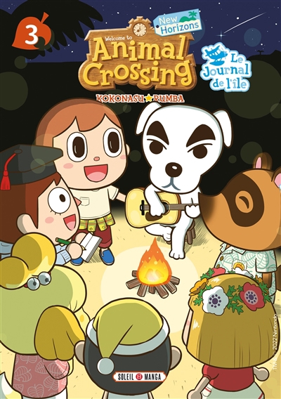 Welcome to Animal crossing : new horizons : le journal de l'île T.03 | Rumba, Kokonasu