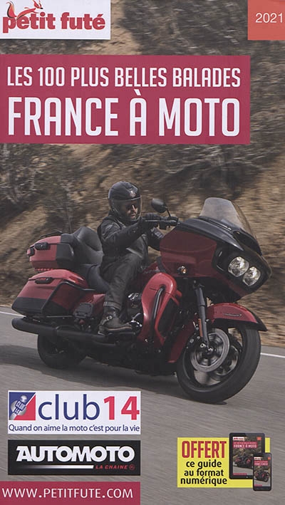 France à moto : les 100 plus belles balades : 2021 | Auzias, Dominique