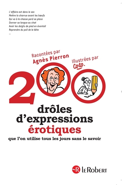 200 drôles d'expressions érotiques | Pierron, Agnès