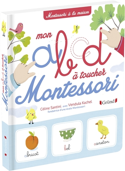 Mon abcd Montessori à toucher | Santini, Céline