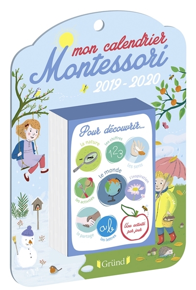 Mon calendrier Montessori | Santini, Céline