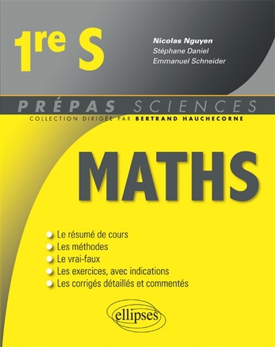 Mathématiques, première S | Daniel, Stéphane