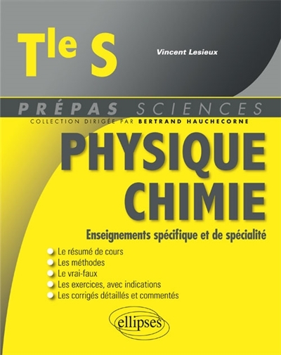 Physique chimie, terminale S | Lesieux, Vincent