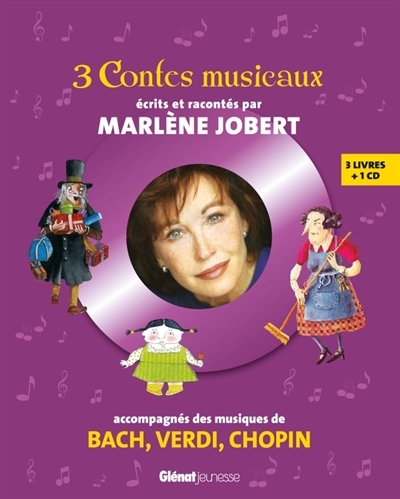 3 contes musicaux | Jobert, Marlène