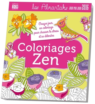 Coloriages zen 2016 | Maud.it