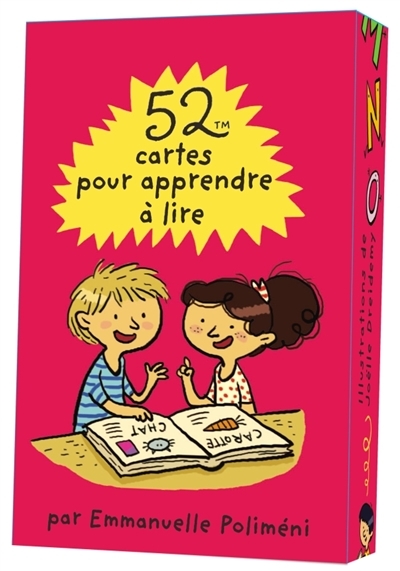 52 cartes pour apprendre à lire | Rocca-Poliméni, Emmanuelle