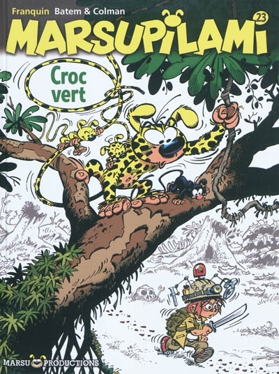 Marsupilami T.23 - Croc vert | Colman, Stéphane