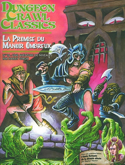 Dungeon crawl classics T.16- La promise du manoir Ombreux : une aventure de niveau 3  | Stroh, Harley