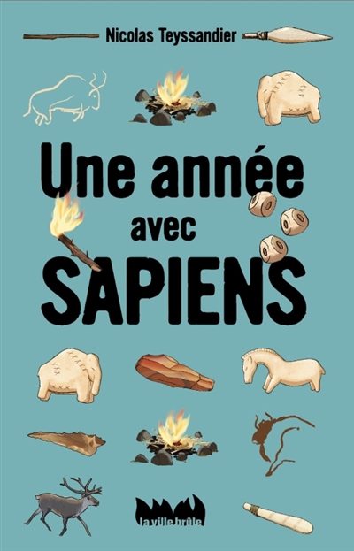 Une année avec sapiens | Teyssandier, Nicolas (Auteur) | Capucine (Illustrateur)
