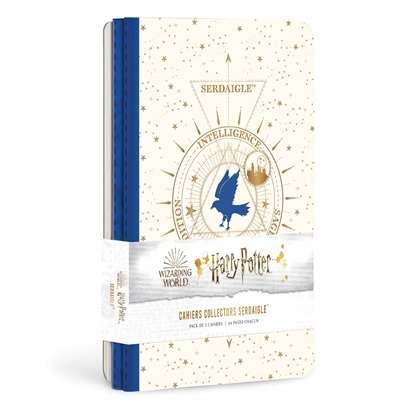 Harry Potter Constellations - Pack de 3 cahiers Serdaigle  | 