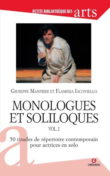 50 tirades du répertoire contemporain pour actrices en solo | Manfridi, Giuseppe