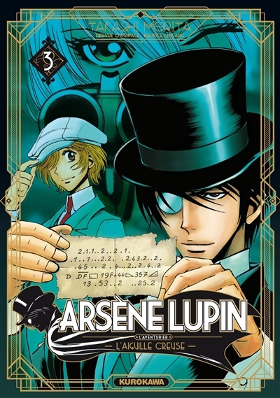 Arsène Lupin : l'aventurier T.03 - L'aiguille creuse 1re partie | Morita, Takashi