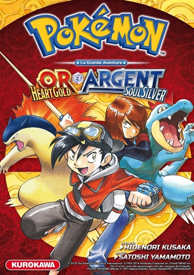 Pokémon :la grande aventure - Or HeartGold et Argent SoulSilver | Kusaka, Hidenori