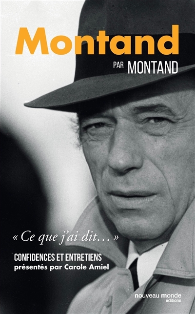 Montand par Montand | Montand, Yves