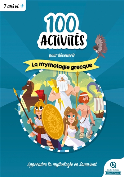 100 activités pour découvrir la mythologie grecque : apprendre la mythologie en s'amusant | Breuil-Salles, Marine