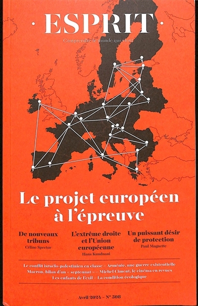 Esprit, n°508. Le projet européen à l'épreuve | 