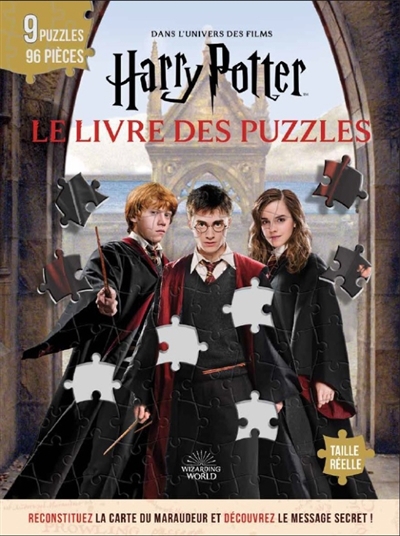 Harry Potter : le livre des puzzles : dans l'univers des films | 