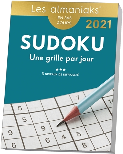 Almaniak : Sudoku Une grille par jour 2021  | 