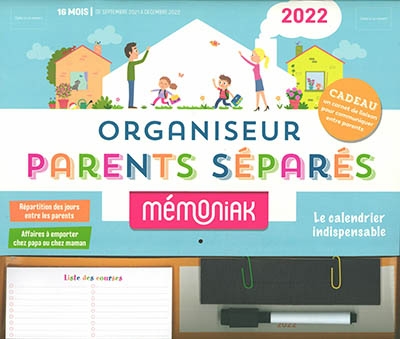 Organiseur parents séparés 2022 | Nesk