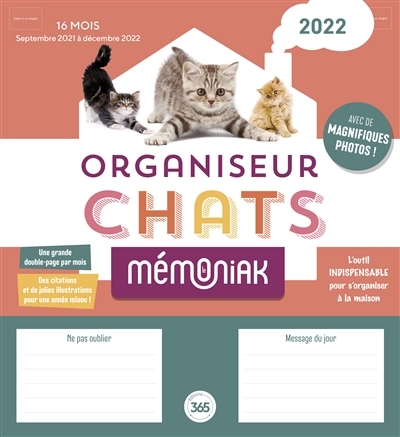 Organiseur chats 2022 | 