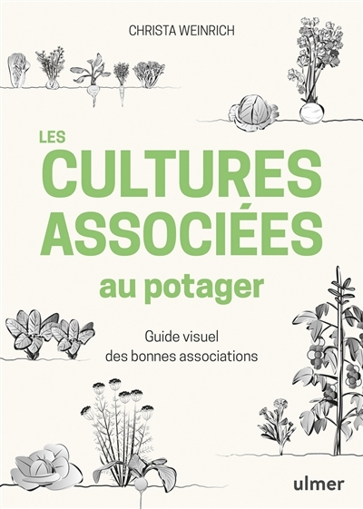 cultures associées au potager (Les) : guide visuel des bonnes associations | Weinrich, Christa