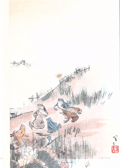 Illustrations par des artistes japonais des Fables de La Fontaine | 
