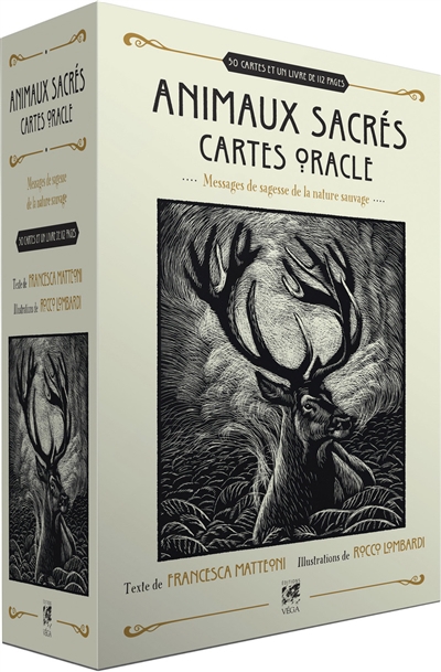 Animaux sacrés : cartes oracle : messages de sagesse de la nature sauvage | Lombardi, Rocco