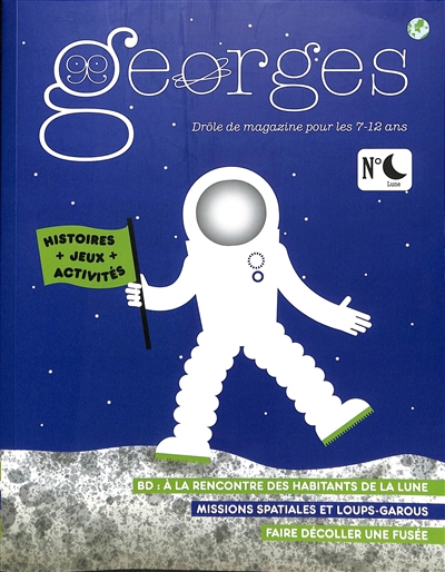 Georges : drôle de magazine pour enfants, n°61. Lune | 