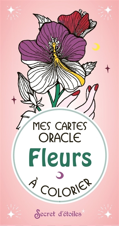 Fleurs à colorier : mes cartes oracle | Casper, Anne-Sophie