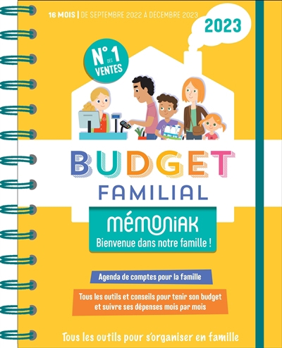 Budget familial 2023 : 16 mois, de septembre 2022 à décembre 2023 : tous les outils pour s'organiser en famille | Lobry, Bertrand