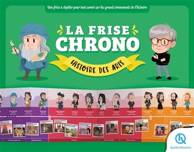 La frise chrono - Histoire des arts | Crété-Bétry, Patricia (Auteur)