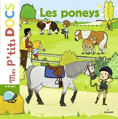 Mes p'tits Docs - Les poneys  | Ledu, Stéphanie
