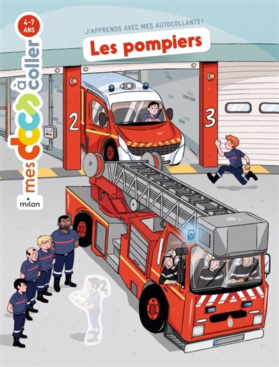 Pompiers (Les) | Ledu, Stéphanie (Auteur) | Vidal, Virginie (Illustrateur)