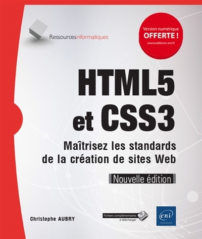 HTML5 et CSS3 | Aubry, Christophe