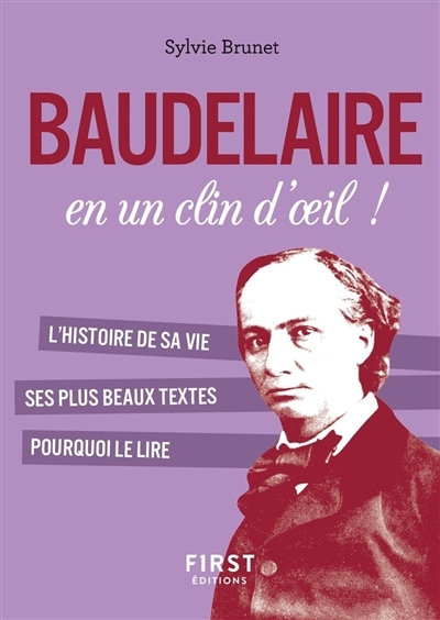 Baudelaire en un clin d'oeil ! | Brunet, Sylvie H.