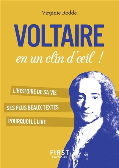 Voltaire en un clin d'oeil ! | Rodde, Virginie