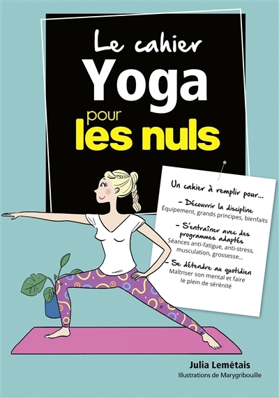 cahier yoga pour les nuls (Le) | Lemétais, Julia