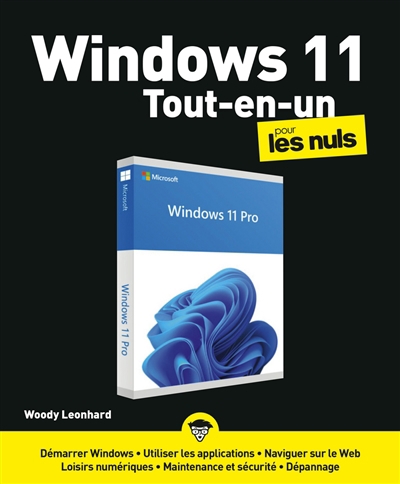 Windows 11 tout-en-un pour les nuls | Leonhard, Woody
