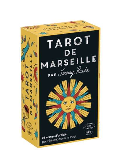 Tarot de Marseille : 78 cartes d'artiste pour (re)découvrir le tarot | Rueda, Jérémy
